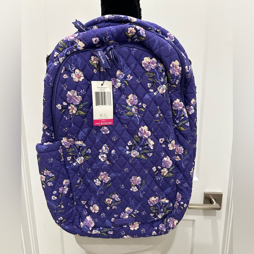 Vera Bradley Travel Backpack NWT